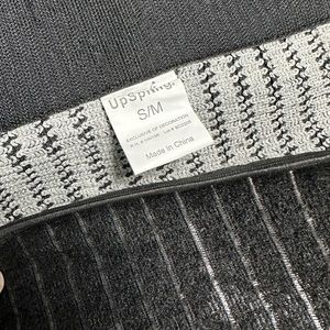 NWOT Upspring Shrinkx Postpartum Belly Wrap w/ Adjustable Band/Compression Gray